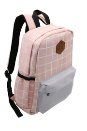 Fairy Pink Grid / Gray Pocket - MCubed Co, LLC