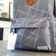 Gray Stripes / Solid Pocket - MCubed Co, LLC